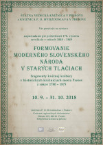 Formovanie moderného slovenského národa v starých tlačiach