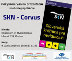 Mobilná aplikácia SKN Corvus